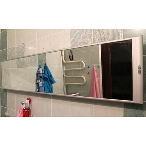 Конвективно-инфракрасный обогреватель ПИОН THERMO GLASS Зеркало в ванной