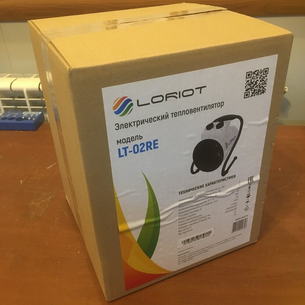 Упаковка Loriot LT-02RE