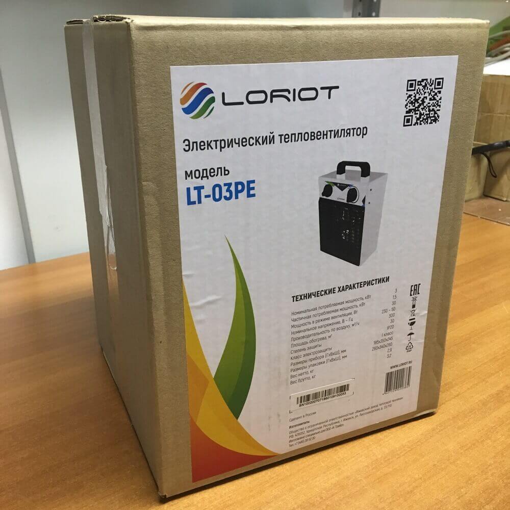 Упаковка Loriot LT-03PE