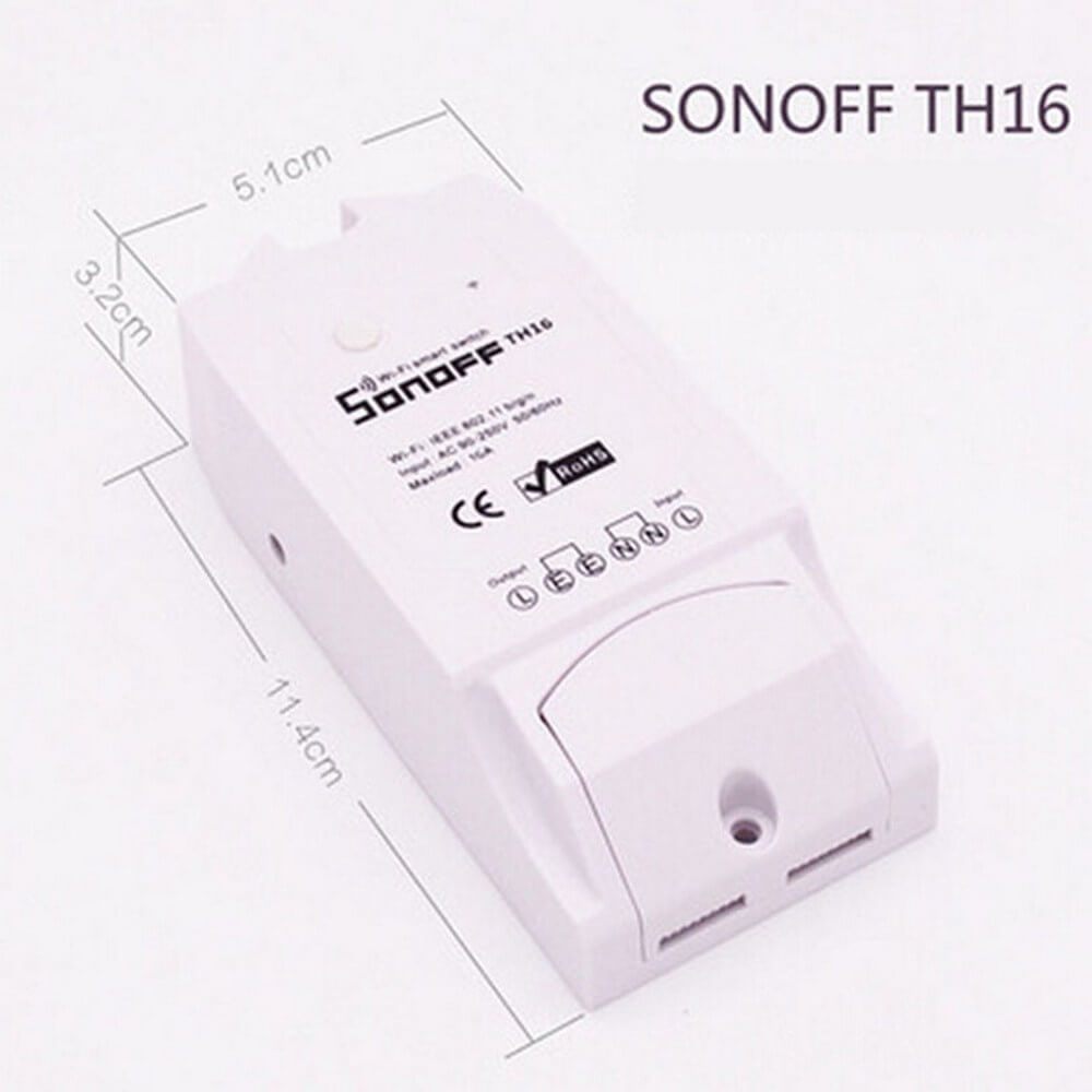 WiFi реле Sonoff World On TH (TH16A)
