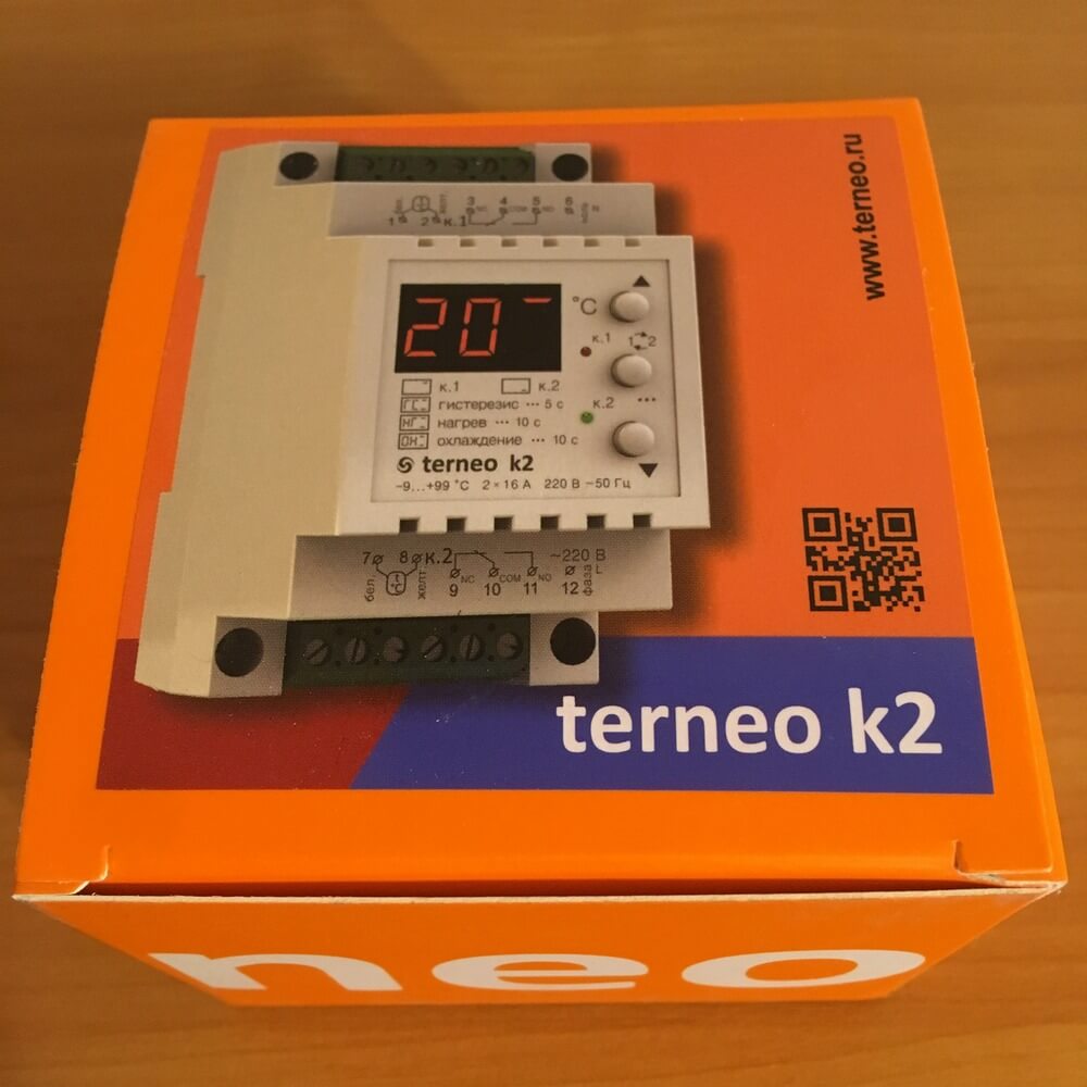 Упаковка Terneo k2