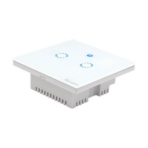 Дистанционный WiFi выключатель Sonoff Light T2 (2 канала)